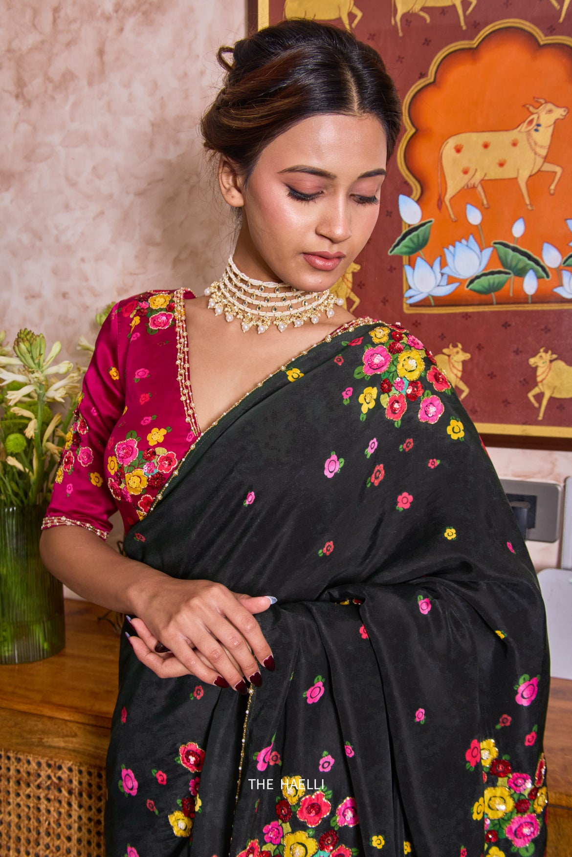 Gher Red Tussar Silk Kurta Set – The Haelli
