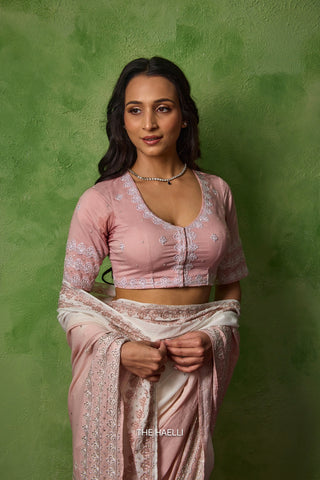 Komal Beige Shaded Cotton Saree