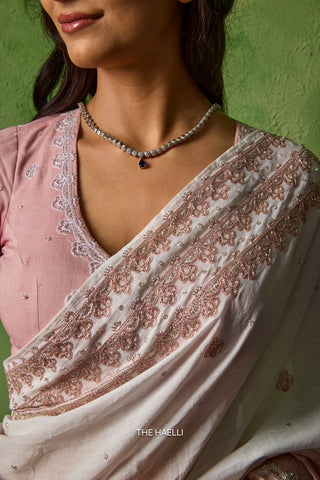 Komal Beige Shaded Cotton Saree