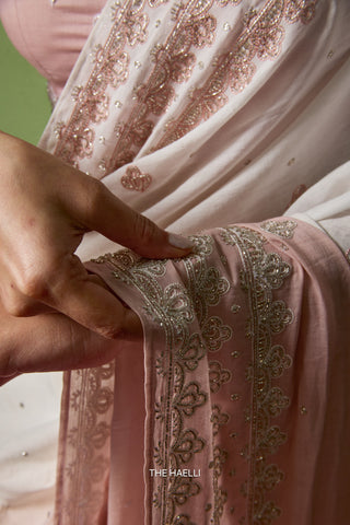 Komal Beige Shaded Cotton Saree